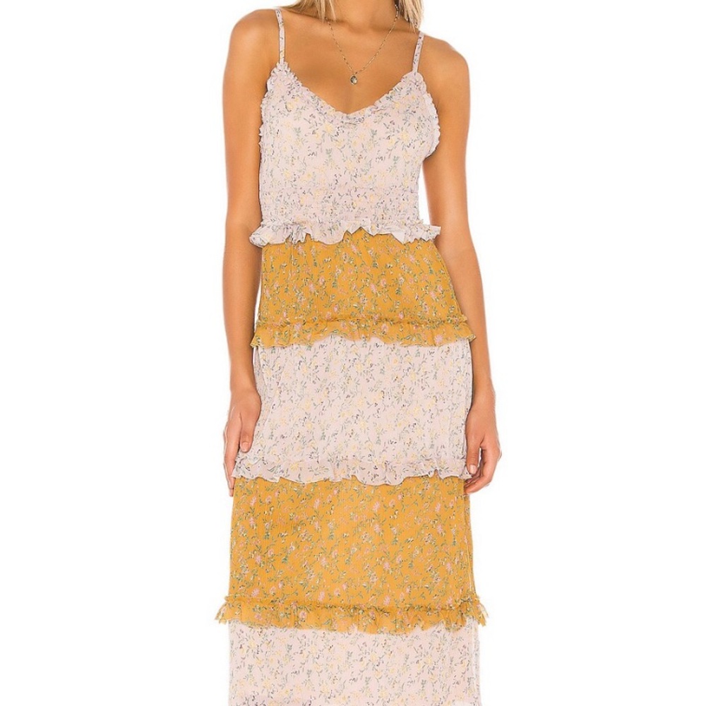 Show Me Your Mumu Emira Tiered Dress, itsy floral.